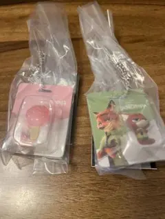 ズートピア　ブリスターチャームコレクション ニック・ワイルドアイスキャンディ2個