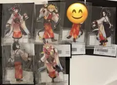 善逸　カナヲ　しのぶ　蜜璃　伊黒　干支 午年 アクリルスタンド