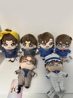 名探偵コナン KIRA MUCCHI ミニぬいぐるみ3種セット タグ付き 名探偵コナン KIRA MUCCHI ミニぬいぐるみ｜プライズ・くじ・グッズ