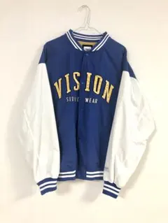 VISION ストリートウェア スタジャン 青
