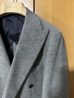 【ダブルブレスト6B 】Jacketハバナファブリック