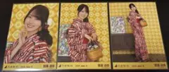 乃木坂46 生写真 賀喜遥香 浴衣 3種コンプのサムネイル