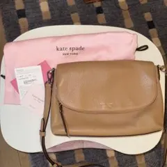 ケイトスペード ショルダーバッグ レザー 保証書&ショップカード付き