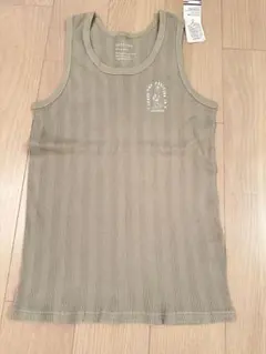 ベイフロー リブニットタンクトップ　ノースリーブ　リブTシャツ　タグ付き新品