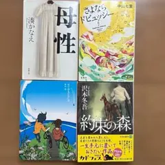 人気小説4冊セット 感動・ミステリーまとめ売り 有川浩 湊かなえ 中山七里