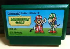 ファミコンソフト　MARIO OPEN GOLF