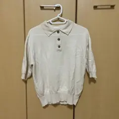ニットポロシャツ ニット