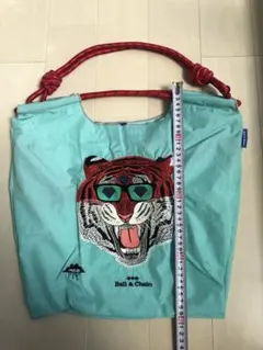 ☀︎沖縄ファミマ限定MULGAライオン刺繍バッグ - メルカリ