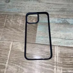 iPhone用 ブラック バンパーフレーム ケース