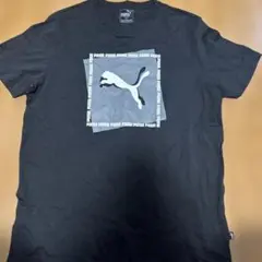PUMA ブラック Tシャツ XL