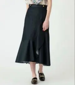 Loulou Willoughby マーメイドスカート ネイビー サイズ1