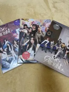 IVE Be Alright 3種初回限定盤（I,V,E）セット