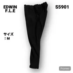 【即購入OK】EDWIN F.L.E ジョガーパンツ サイズM ブラック