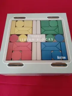 ISETAN BLOCKS 330g 木製ブロック