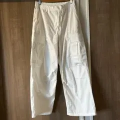 ホワイト カーゴパンツ Sサイズ
