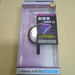 エレコム Galaxy A36 5G ハイブリッドケース MAGKEEP 黒のサムネイル