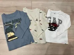 【新品】Baby Gap 長袖カットソー 3枚セット