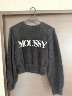 MOUSSY ブラック　セーター
