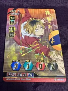 世界に2枚　PSA10　孤爪研磨　秘バボ　声優箔押しサイン　バボカ Amazon.co.jp: ハイキュー バボカ 孤爪研磨 サイン 秘バボ