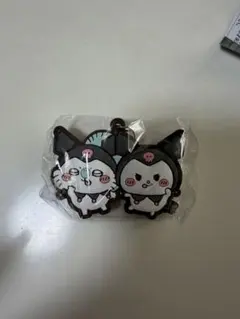 ちいかわ×サンリオ　なかよしラバーマスコット モモンガとクロミちゃん