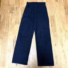 新品未使用タグ付 ヴァン Vin バレルレッグデニムパンツ ヤマダヤ