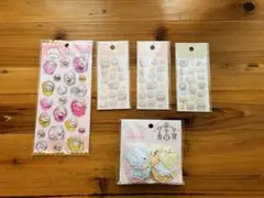 ちいかわ　ウォーターインシール　ミニミニぷっくりシール　おしりもっちりフレーク