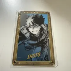 僕のヒーローアカデミア箔押しクリアカードコレクション 轟焦凍