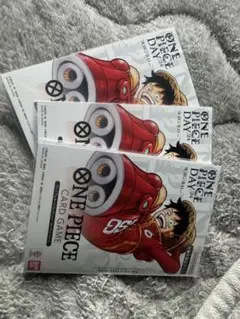 ONE PIECEカードゲーム　ONE PIECEDAY24ルフィ 3枚セット