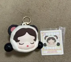 POPBEAN パジャマパーティーイヤホンケース SKULLPPANDA