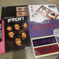 BOOWY アナログレコード 5枚セットプラス1枚 計6枚 - メルカリ