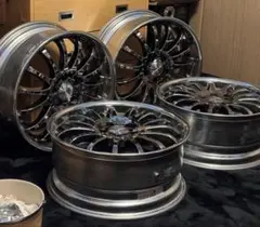 ケンメリ 純正オプション アルミホイール 2本セット C110 スカイライン