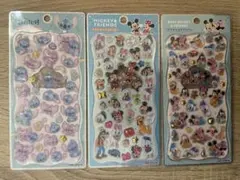 プチドロップステッカー　ミッキー&フレンズ　ベビーミッキー&フレンズ　スティッチ