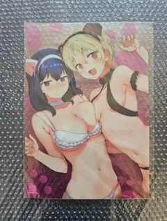 ☆新品未開封 世界で一番おっぱいが好き! 2巻 B4デスクマット　昆布わかめのサムネイル
