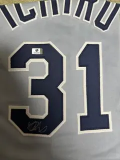 イチロー直筆サインユニフォーム イチロー」直筆サイン入りユニフォーム オリックス／ホーム