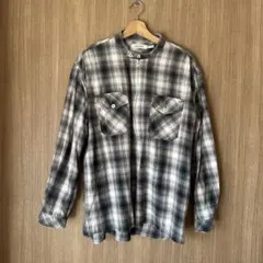 nonnative プルオーバーバンドカラーシャツ