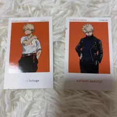 ヒロアカ ベースヤードトーキョー ステッカー 爆豪勝己 2枚セット