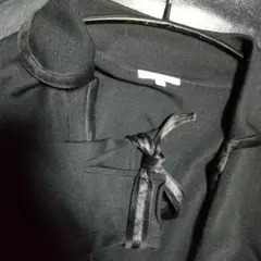 TO BE CHIC 丸襟&袖リボン付きカーディガン