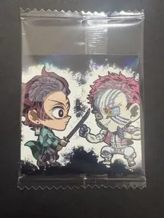 シークレット　鬼滅の刃ディフォルメシールウエハース 其ノ十四炭治郎 猗窩座