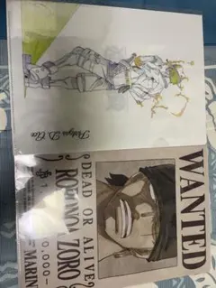 非売】ワンピース ONE PIECE ゾロ クリアファイル - メルカリ