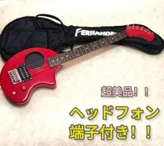超美品】ZO-3C メタリックパープル アンプ内蔵ミニギター ソフトケース