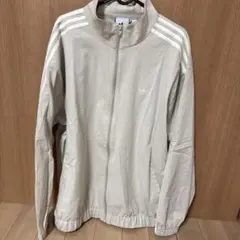 adidas ベージュ トラックジャケットL