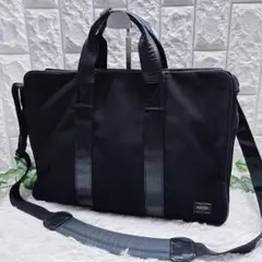『希少』PORTER エルダー 2WAY ブリーフケース ビジネスバッグ