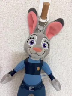 ズートピア　ジュディ　ぬいぐるみマスコット