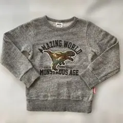 BREEZE 恐竜柄トレーナー 110