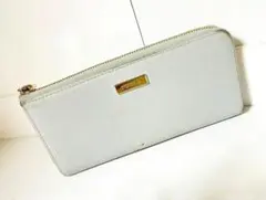 FURLA フルラ 長財布 L字ファスナーバビロン レザー ライトブルー