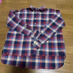 East Boy チェック柄 長袖シャツ