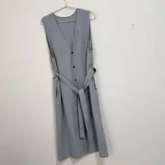 ロペピクニック 2WAY/麻調ジレジャンパースカート20