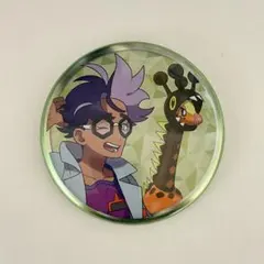 ポケモン ジニア先生 缶バッジ パルデア編B - メルカリ