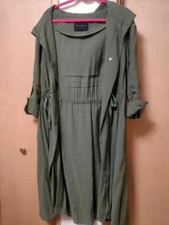 アーバンリサーチ　ミリタリー　とろみ　コート