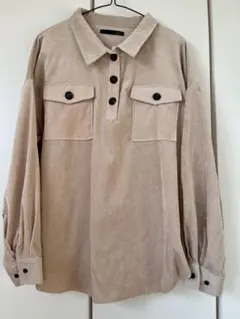 新品⭐︎Heller コーデュロイ長袖シャツ ベージュ
